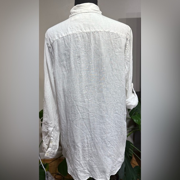 Ralph Lauren Linen Button Down Shirt - Picture 6 of 8